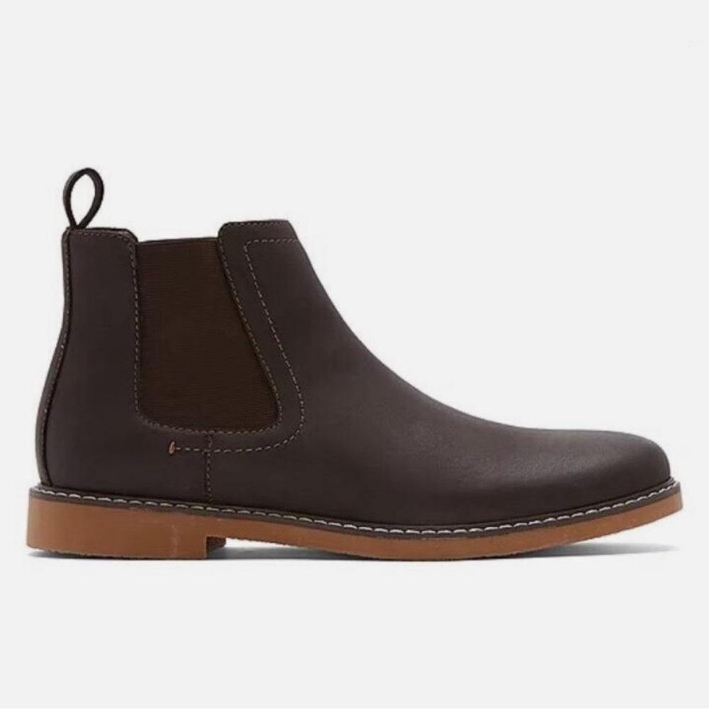 NEVER WORN Dark Brown Chelsea Boots Sz 10